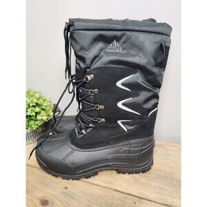 NortiV8 Mens Water Resistance Winter Snow Boots Insulate 3M Thinsulate Size 11